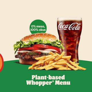 Plant-based Whopper® Menu
