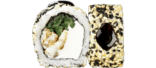 Рол Каліфорнія з вугрем (250г)