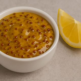 მდოგვის და თაფლის დრესინგი