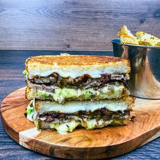 Brisket Grilled Cheese