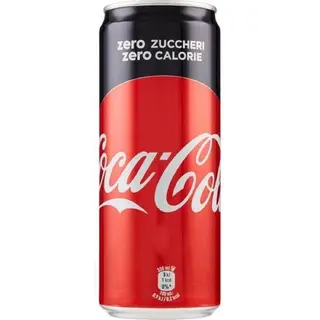 Coca Cola Zero in lattina 33 cl