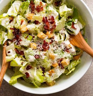 Chicken Caesar salad