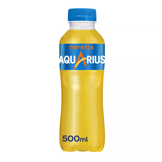 Botella Aquarius naranja