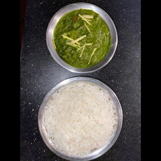 Palak Fish or Chicken