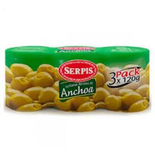 Serpis Aceituna 3 Latas (120 G.)