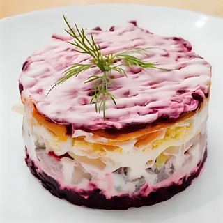 Салат "Сельдь под шубой"