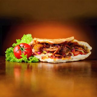 kebab bułka mega
