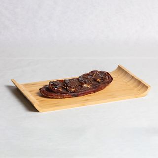 Tosta cecina y queso de cabra