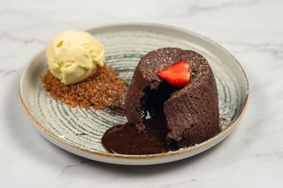 Lava Cake - Vanilla Ice