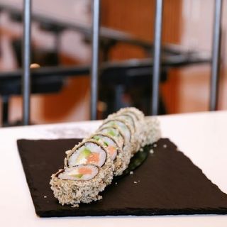 Темпура з лососем