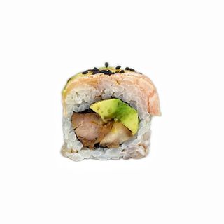 Teriyaki Salmón Uramaki (8 Uds.)
