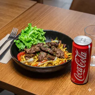 Thai Nouilles Boeuf + Coca-Cola 33cl