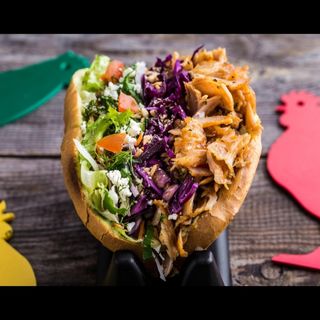 família especial 2 Döner com frango+2 Batata frita+2 Coca cola 33cl