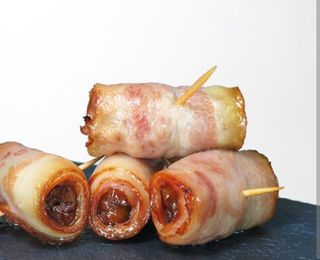 Rollitos De Bacon Rellenos De Langostino (10 Uds.)