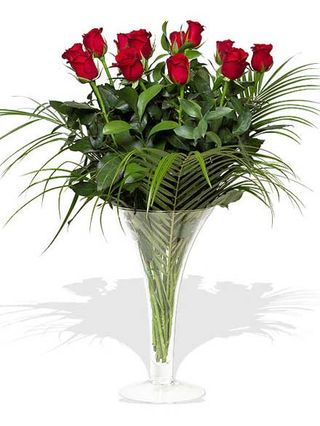 Ramo De 12 Rosas Rojas