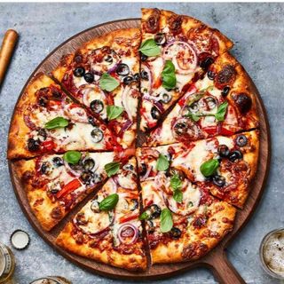 Grilled Vegetable Pizza