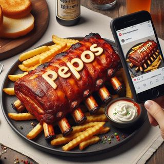 1/2 kg de Costillas al horno (SÓLO LOS SÁBADOS)