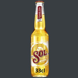 Cerveza Sol Botella 33 cl.