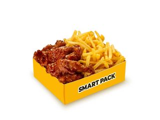 Smart Pack Costite Pui in sos BBQ & Cartofi