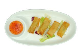 111. Harumaki vegetariano