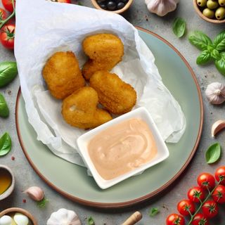 Нагетси курячі+кетчунез (кількість на вибір)