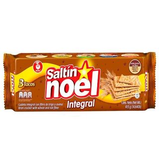 Galletas Noel Saltin Integral 415g.