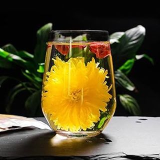 Chrysanthème En Soie Dorée