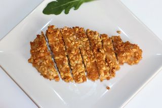 Fried Chicken With Almods