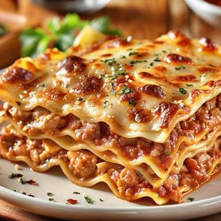 Lasagna de ternera 