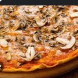 Pizza Margarita Con Champiñón (Mediana)