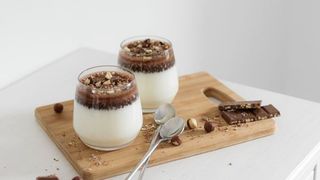 Panna Cotta Con Chocolate
