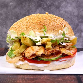 Бургер с месо от дюнер