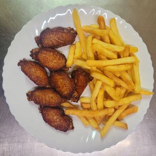 Alitas de pollo BBQ ( 8 uds.)