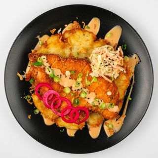 Katsu crunch hash brown