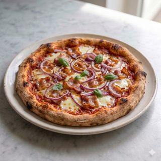 Pizza De Bacon Y Cebolla (33 Cm.)