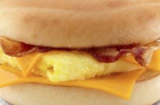 Panino bacon e formaggio