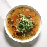 Basil Chicken Soup