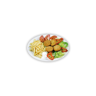 Menu Plato Falafel