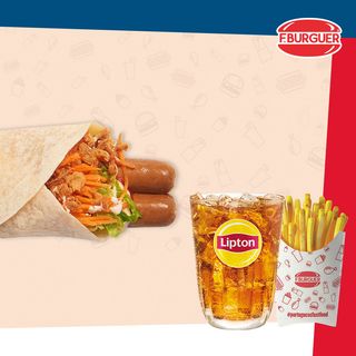 Fmenu Enrolado de Salsicha