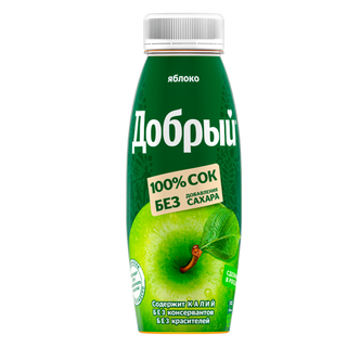 Հյութ Դոբրի խնձոր 0,3լ