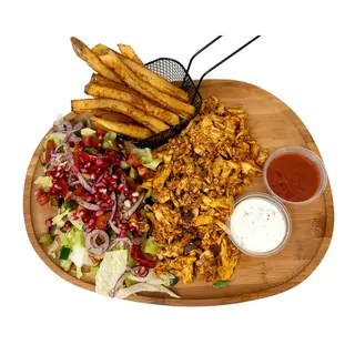 TALERZ KEBAB Z KURCZAKIEM (200g)