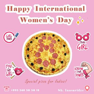 პიცა 8 მარტი