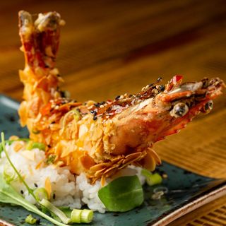 Gambas em Amêndoa 4 unidades