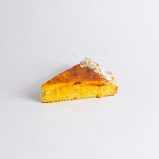 Porción bizcocho almendra, limón y naranja 