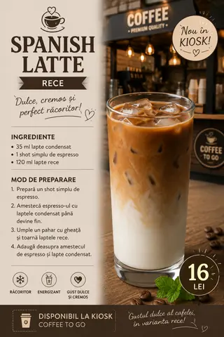 Spanish Latte (Rece) 250 ml