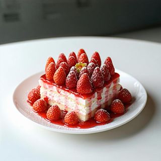 Torta cinese alle fragoline del bosco