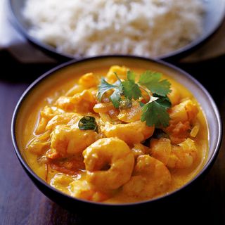 Korma de gambas