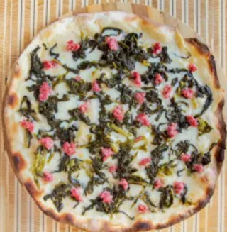 Bianca con cime di rape e salsiccia