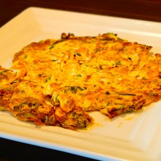 Frittata con cipollotti cinesi