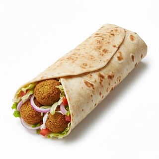 Piadina falafel